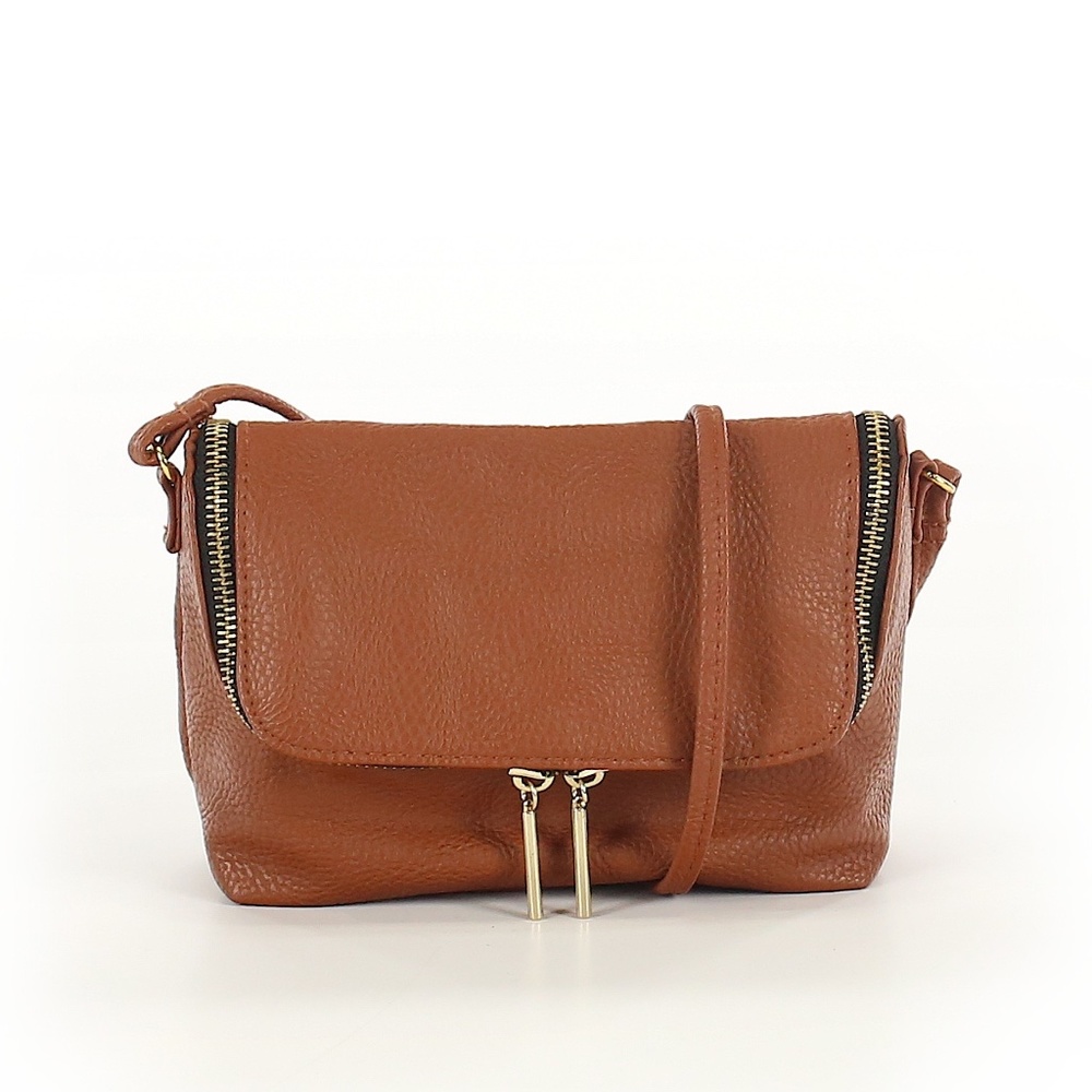 H&M Brown Leather Crossbody Bag